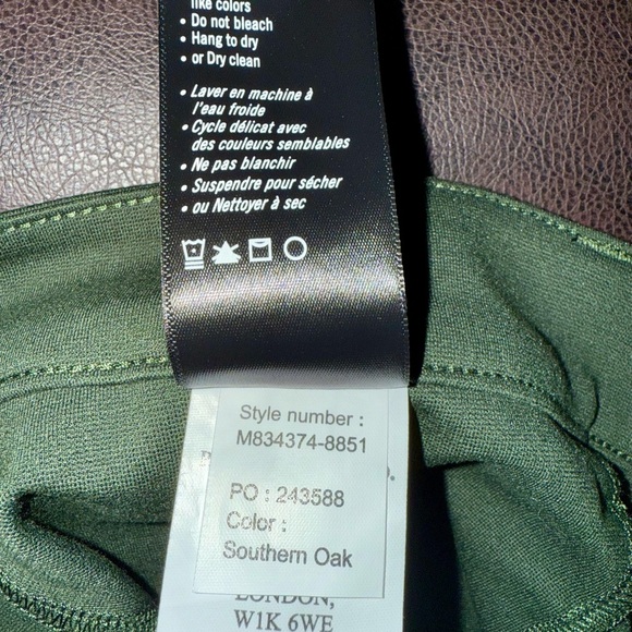 PAIGE Men’s Jogger Pants - Size 38 Southern Oak Green - Picture 6 of 9